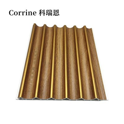 Inner Circle Two-tone Wood Wall Panel OEM Service